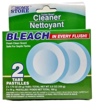 LOT 2 Toilet Bowl Cleaner Tablets Fresh Clean Scent 2-TAB PASTILLES in E... - $13.20