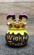 Wicked Treats Halloween Witch Candy Jar! - $24.18