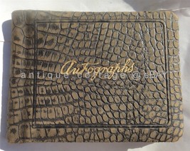 1925 Antique Leather Autograph Album Queens Ny? Ruth Wittchen - £33.24 GBP