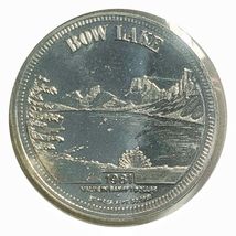 1981 Banff Lake Louise Dollar Bow Lake Indigenous #CL08 - $5.92 CAD