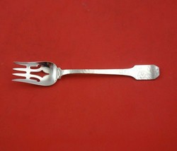 Norman Hammered by Shreve Sterling Silver Ramekin Fork 5 1/8&quot; Silverware - £86.25 GBP