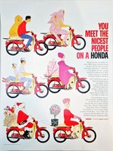 Honda Motorcycle Ad &quot;You Meet the nicest people on a Honda-1963 Vintage ... - £9.26 GBP