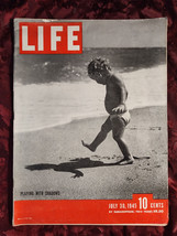 LIFE magazine July 30 1945 Europe Kamikaze Jeep WWII You Came along - £15.65 GBP