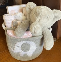 Deluxe Elephant Baby Gift Basket - £79.75 GBP