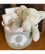 Deluxe Elephant Baby Gift Basket - £78.63 GBP