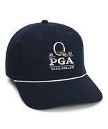 PGA Championship 2025 New Imperial White with Navy Rope Hat Quail Hollow - $40.97