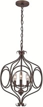 Trans Globe 10413 ROB Casitas - Three Light Pendant, Rubbed Oil Bronze F... - $1,242.32 MXN