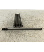 5 Qty of 14&quot; Steel Valve Roller Push Rods 16mm OD 18mm Spiral End (5 Qty) - £52.01 GBP