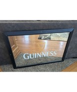 Vintage Guinness Brewery Large Black Framed Bar Mirror 40... - £521.15 GBP