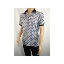 Men Sports Shirt DE-NIKO Short Sleeves Soft Modal Fashion Polo Shirt G1121 Gray image 9