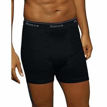 Hanes Men&#39;s 5-Pack Ultimate Boxer Briefs with ComfortFlex Waistband (Large, Whit - £31.13 GBP