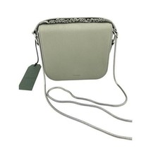 Allsaints Leather Shoulder Bag Maya Grey Leather Silver Chain Bag NWT - $199.00