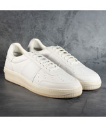 Sandro Magin Plain Cow Leather Low Top Sneakers Color White Size UE 42 /... - $4,891.22 MXN
