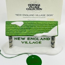 Dept 56 Heritage Village Collection New England Village Sign Retired - £8.40 GBP