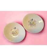 Eva Zeisel Hallcraft BOUQUET Set of 2 Bread &amp; Butter Plates Hall China Co - $541.62 MXN
