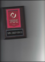 NEW JERSEY DEVILS PLAQUE NJ STANLEY CUP CHAMPIONS CHAMPS HOCKEY NHL - £3.93 GBP