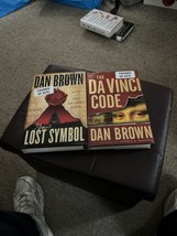 The Da Vinci Code &amp; The Lost Symbol 1st Printing by Dan Brown, Robert Langdon - £9.46 GBP