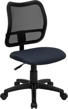 Flash Furniture Alber Mid-Back Navy Blue Mesh Swivel Task Office Chair - £159.08 GBP