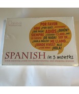 SPANISH in 3 months - (3) CD LANGUAGE COURSE - Learn Spanish #94-1234 Ne... - £16.18 GBP