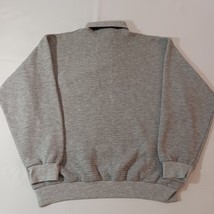 Vintage Classics By Palmland Men's Gray Cotton Blend Polo Pullover Sweater Sz L image 15