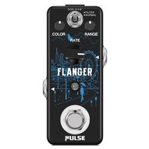 Pulse Technology Flanger Vintage Analog Flanger w/ Static Filter Guitar Pedal - £23.43 GBP