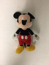 Mickey Mouse 11” Stuffed Animal Plush Toy Disney Vtg - $4.88