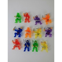 8 Vinyl Ninja Warrior Figures Toy Collectible 1.5&quot; - $3.87