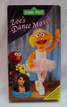 Sesame Street Zoe&#39;s Dance Moves Vhs Video 2003 w/ Paula Abdul - £11.94 GBP