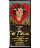 THE HEART OF HUMANITY (1918) WWI Silent Film Von Stroheim Throws Baby Ou... - $3,500.00