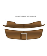 Sea Ray 370 Sundancer Swim Platform Pad Boat EVA Foam Faux Teak Deck Flo... - £629.34 GBP