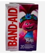 Band-Aid Adhesive Bandages, Trolls World Tour, Assorted Sizes, 20 Count - £11.02 GBP