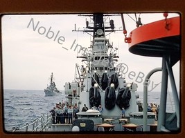 1967 Six-Day War USS Galveston Sailors Holystone Mediterranean Kodachrome Slide - £3.49 GBP