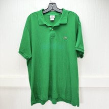 Lacoste Shirt 9 Mens 4X Polo Green Short Sleeve Embroidered Logo Golf Preppy - £15.79 GBP