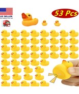 53 Pcs Of Rubber Ducky Float Duck Baby Bath Toy, Shower, Bath, Birthday ... - £12.50 GBP