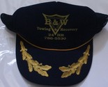 B&amp;W Towing &amp; Recovery Hat with Gold Leafs On The Bill ba1 - £7.77 GBP
