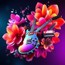 Digital Image Ai Picture Photo Wallpaper Background Desktop Art Music In... - $18.19 MXN