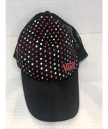 Vans Mesh Trucker Hat Adjustable Black Red White Polka Dot Skate Surf Cap - $12.33 CAD