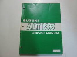 1984 Suzuki ALT185 Service Repair Shop Manual Minor Water Damage Fading Factory - $17.59
