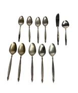 International 1847 Rogers Silverplate 1965 Garland Spoons Set of 11 Knife - $36.62