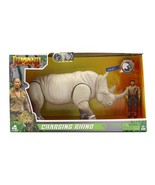 Jumanji Charging Rhino w/ Action Figure Realistic Sound and Head Movement - £20.29 GBP