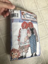 Simplicity 9370 Sewing Pattern Raggedy Ann &amp; Andy Costume Size XS-XL - £16.14 GBP