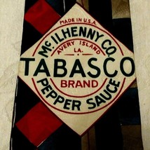 Tabasco Hot Pepper Sauce Silk Necktie - £10.12 GBP
