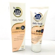 2 X 75g Ego Sunsense Daily Face SPF50+ INVISIBLE TINT FINISH Oil Free Su... - £66.02 GBP