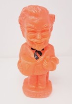 Red KFC Colonel Sanders 10&quot; Blow Mold Plastic Coin Bank Kentucky Fried Chicken - $21.99