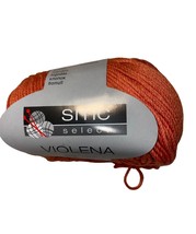 Schachenmayr SMC Select DK Cotton Modal Violena Yarn 1623 Orange Cable Washable - £4.69 GBP