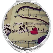 Music Is in My Soul Compact with Mirrors - Perfect for your Pocket or Purse - £9.55 GBP