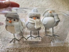 Target Wondershop Wintertime 2022 Mini Bird Set of 3 - £12.78 GBP