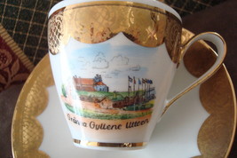 RW Rudolph Wachter, Germany, &quot;Granna Guillene Uttern&quot; , coffee cup/saucer [94] - £31.15 GBP
