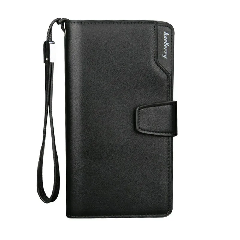 2020 Card Holder Men Wallets Business PU Leather Long Design Quality Fas... - £81.82 GBP