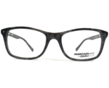 Marchon Gafas Monturas M-8500 005 Negro Gris Mármol Cuadrado Completo Borde - $23.00